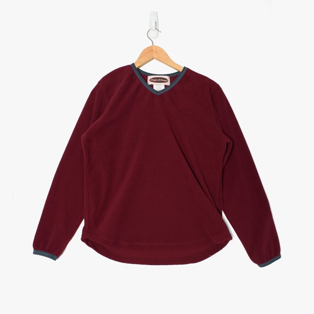 Vintage 90s Top Shop Womens XL Soft Fleece Sweater Made in Canada